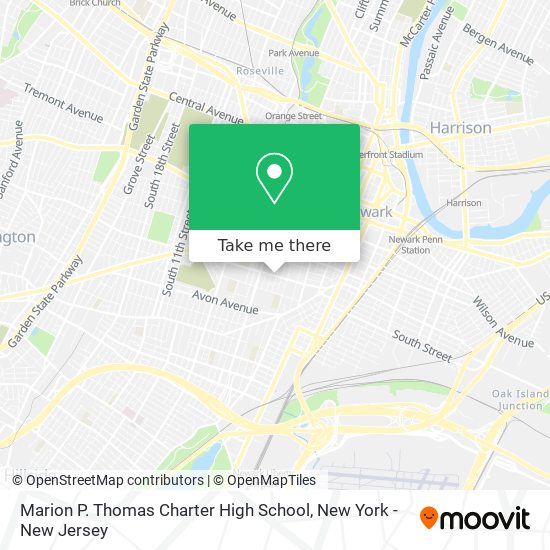 Mapa de Marion P. Thomas Charter High School