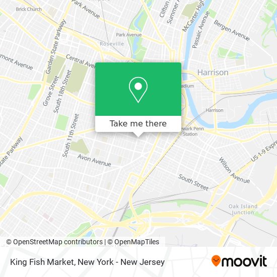 Mapa de King Fish Market