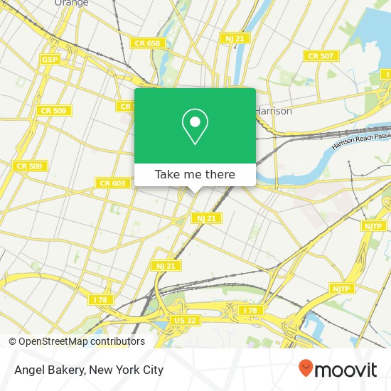 Mapa de Angel Bakery