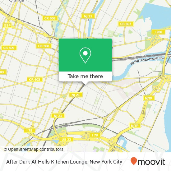 Mapa de After Dark At Hells Kitchen Lounge