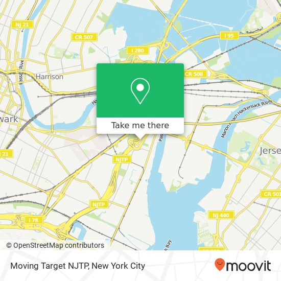 Mapa de Moving Target NJTP