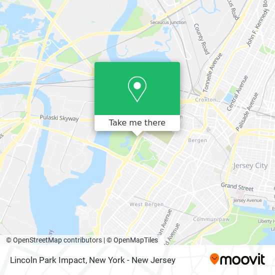 Mapa de Lincoln Park Impact