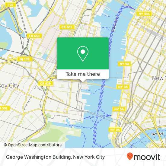 George Washington Building map