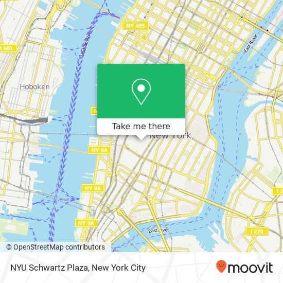 NYU Schwartz Plaza map