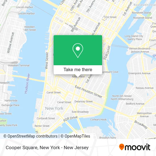 Cooper Square map