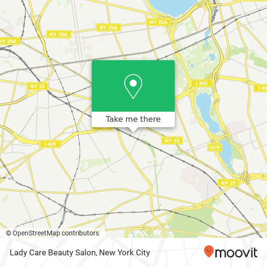 Mapa de Lady Care Beauty Salon