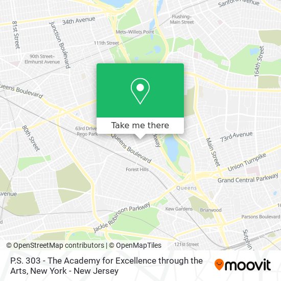 Mapa de P.S. 303 - The Academy for Excellence through the Arts