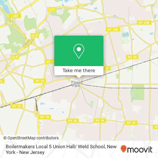 Mapa de Boilermakers Local 5 Union Hall/ Weld School