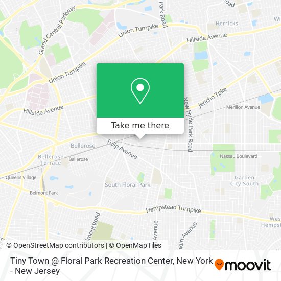 Tiny Town @ Floral Park Recreation Center map