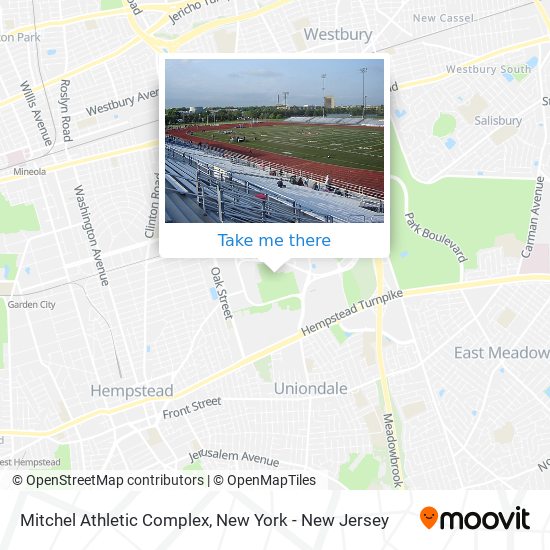 Mitchel Athletic Complex map