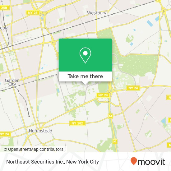 Northeast Securities Inc. map