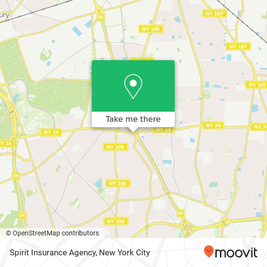 Mapa de Spirit Insurance Agency