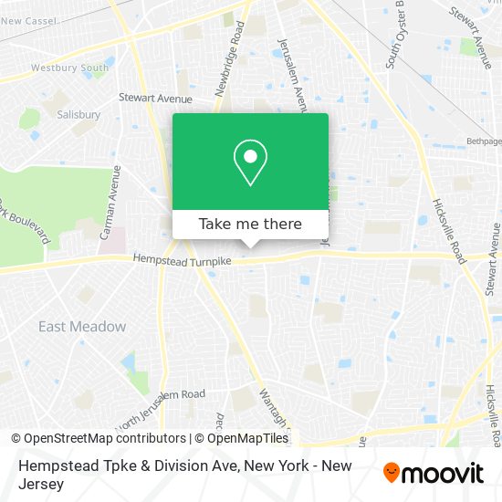 Mapa de Hempstead Tpke & Division Ave