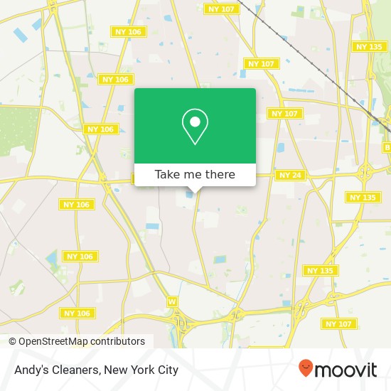 Andy's Cleaners map