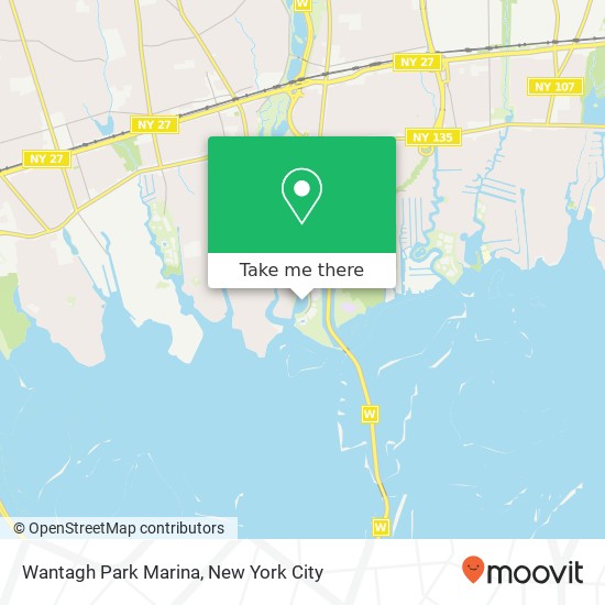 Mapa de Wantagh Park Marina
