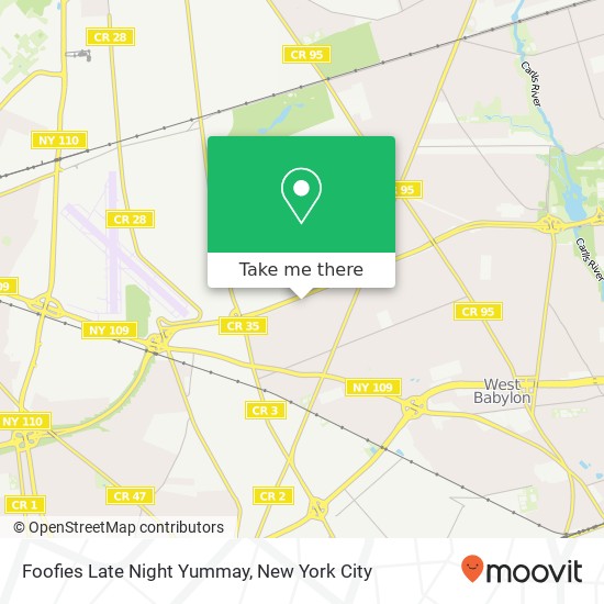 Foofies Late Night Yummay map