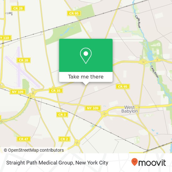 Mapa de Straight Path Medical Group