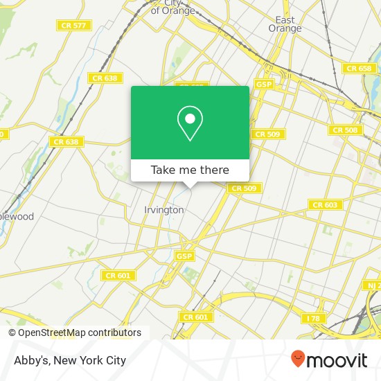 Mapa de Abby's