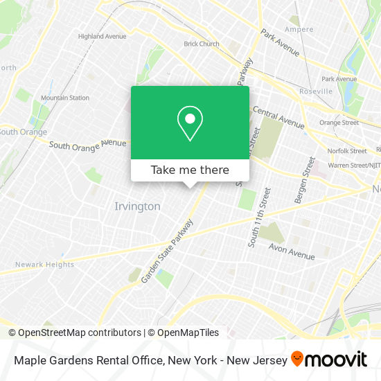 Mapa de Maple Gardens Rental Office