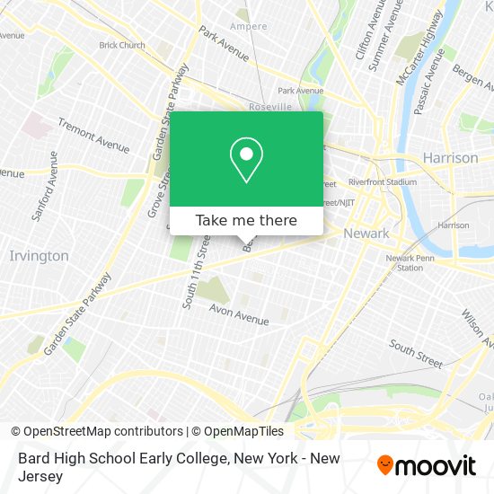 Bard High School Early College map