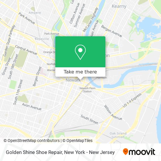 Golden Shine Shoe Repair map