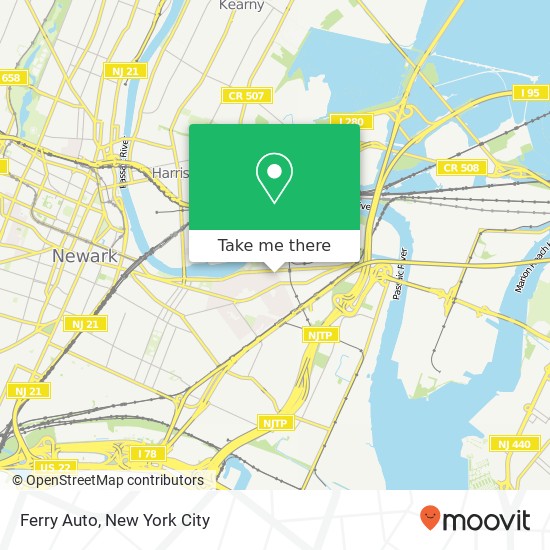 Ferry Auto map