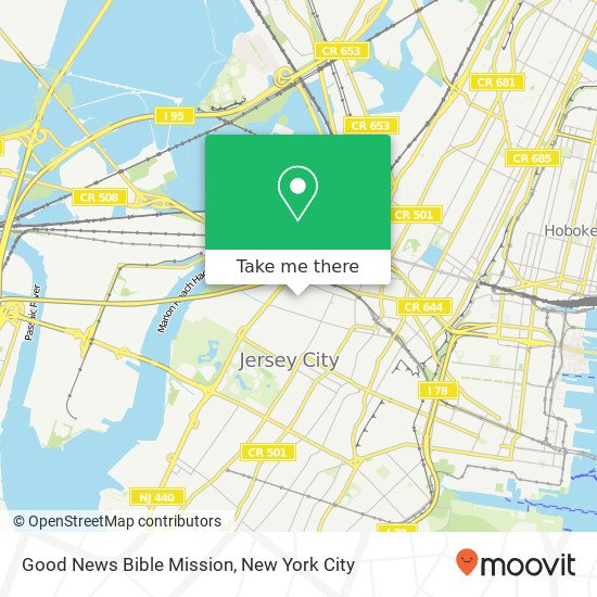 Good News Bible Mission map
