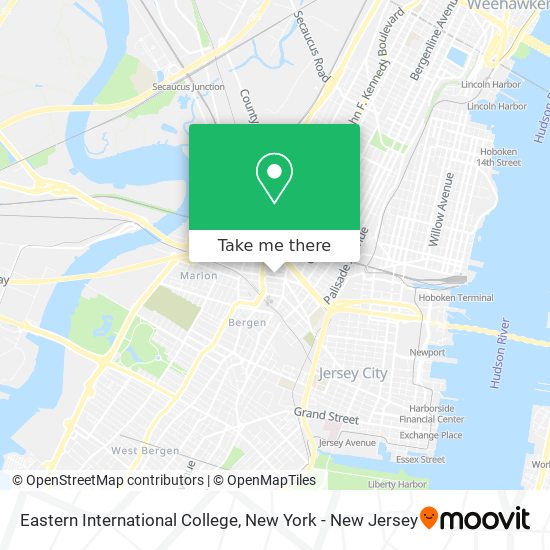 Mapa de Eastern International College