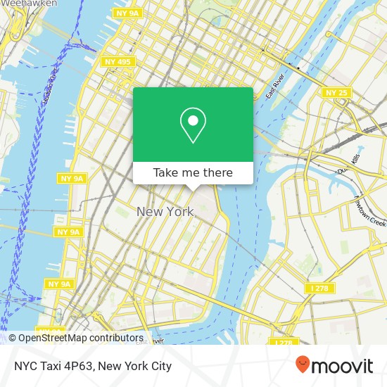 Mapa de NYC Taxi 4P63