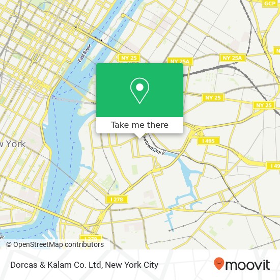 Dorcas & Kalam Co. Ltd map