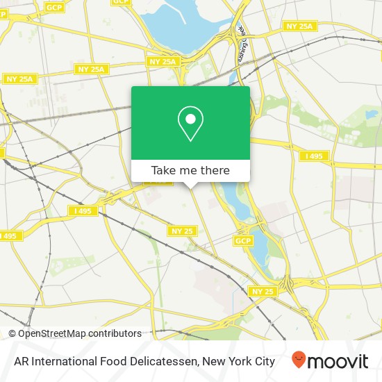 AR International Food Delicatessen map