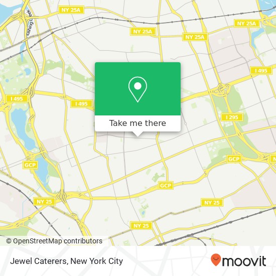 Jewel Caterers map