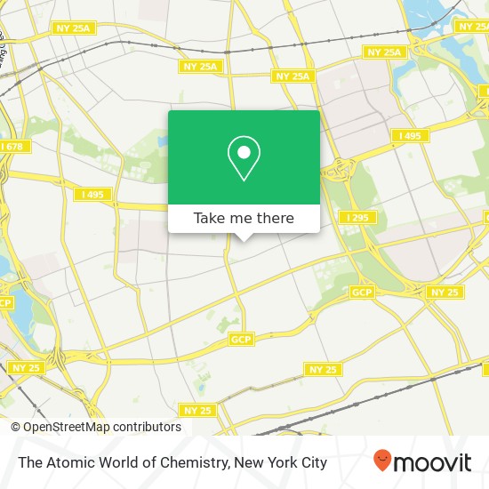 Mapa de The Atomic World of Chemistry