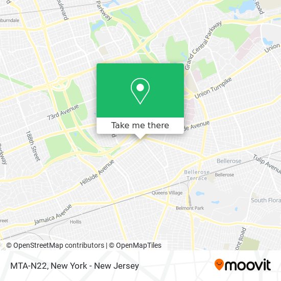 MTA-N22 map