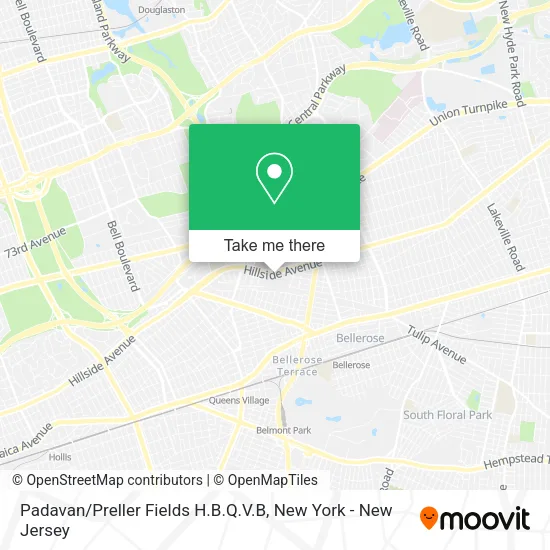 Mapa de Padavan / Preller Fields H.B.Q.V.B