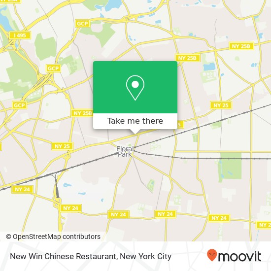 Mapa de New Win Chinese Restaurant