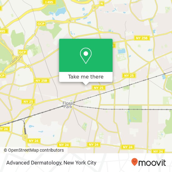 Advanced Dermatology map