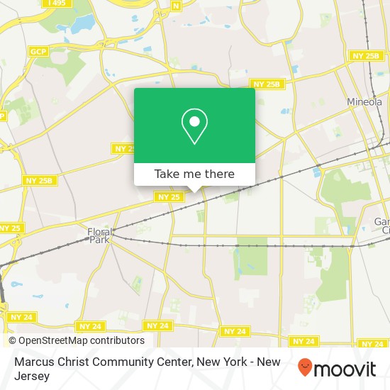Marcus Christ Community Center map