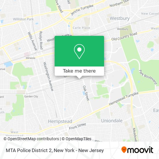 Mapa de MTA Police District 2