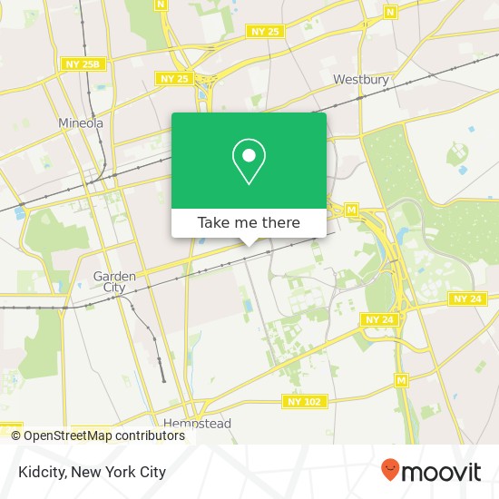 Kidcity map