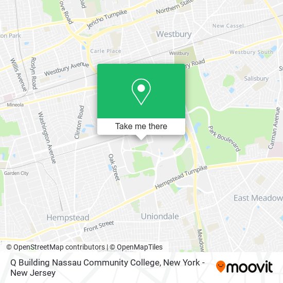 Mapa de Q Building Nassau Community College