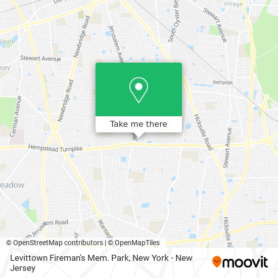 Levittown Fireman's Mem. Park map