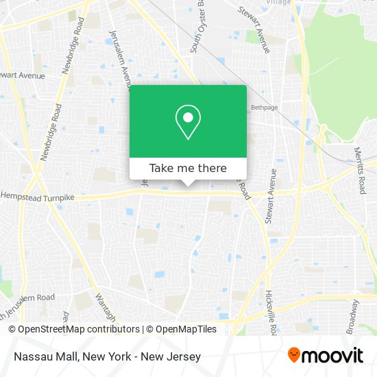 Mapa de Nassau Mall