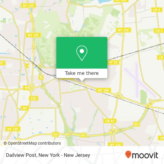Mapa de Dailview Post