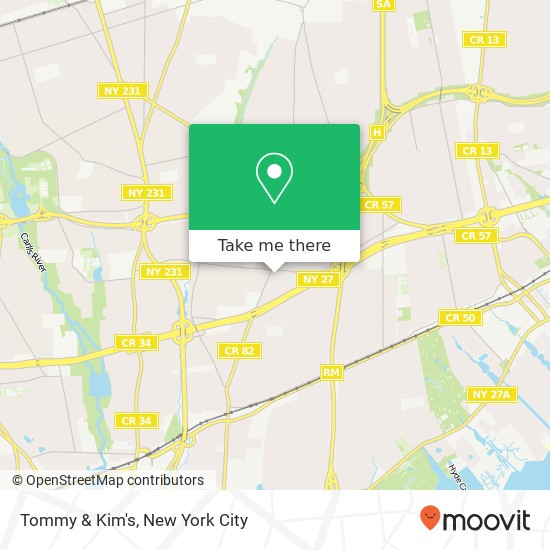 Mapa de Tommy & Kim's
