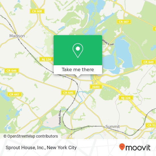 Sprout House, Inc. map