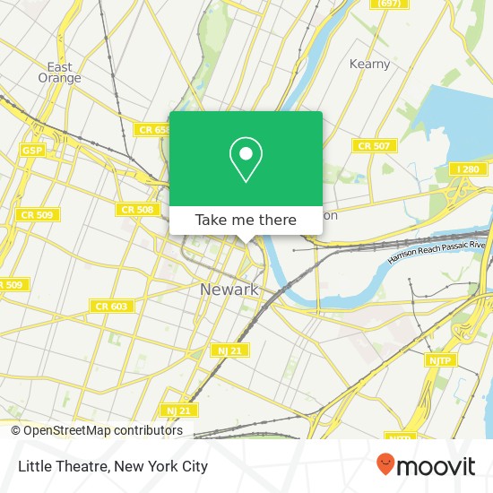 Mapa de Little Theatre