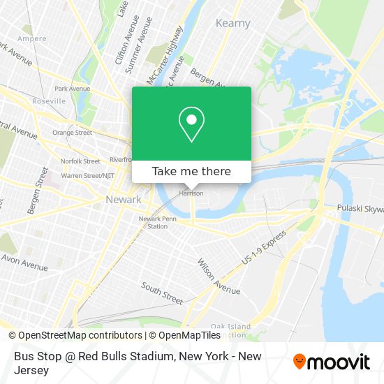 Bus Stop @ Red Bulls Stadium map