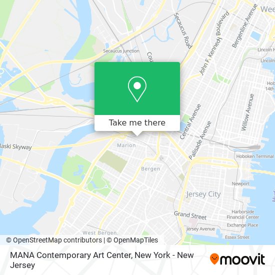 Mapa de MANA Contemporary Art Center