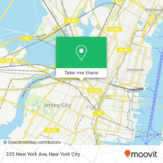 Mapa de 335 New York Ave